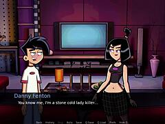 Danny Phantom和Amity的SBR哥特性爱。