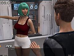 In-space stranded and seeking medical attention from a busty doctor