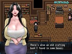 Big-boobed MILF leads 3D animated zombie apocalypse in Visual Novel style